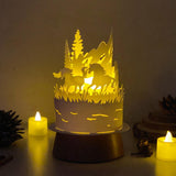 Horse - 3D Dome Lantern File - Cricut File - LightBoxGoodMan