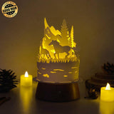 Horse - 3D Dome Lantern File - Cricut File - LightBoxGoodMan - LightboxGoodman