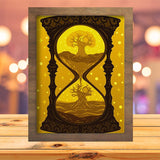 Hourglass 2 - Paper Cutting Light Box - LightBoxGoodman