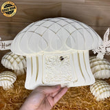 Hummingbird - 3D Pop-up Light Box Mushroom File - Cricut File - LightBoxGoodMan - LightboxGoodman