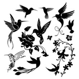 Hummingbirds - Cricut File - Svg, Png, Dxf, Eps - LightBoxGoodMan