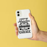 I Keep My Muscles In The Garage - Cricut File - Svg, Png, Dxf, Eps - LightBoxGoodMan - LightboxGoodman