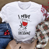 I Make Pour Decisions Wine - Cricut File - Svg, Png, Dxf, Eps - LightBoxGoodMan - LightboxGoodman