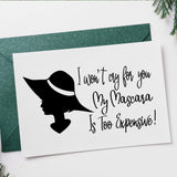 I Wont Cry For You - Cricut File - Svg, Png, Dxf, Eps - LightBoxGoodMan - LightboxGoodman