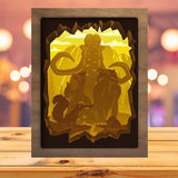 Ice Age - Paper Cutting Light Box - LightBoxGoodman - LightboxGoodman