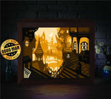 In The Castle 1 – Paper Cut Light Box File - Cricut File - 20x26cm - LightBoxGoodMan - LightboxGoodman