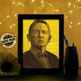 James Bond - Paper Cutting Light Box - LightBoxGoodman - LightboxGoodman