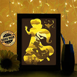 Jasmine - Paper Cutting Light Box - LightBoxGoodman - LightboxGoodman