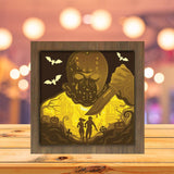 Jason Voorhees - Paper Cutting Light Box - LightBoxGoodman - LightboxGoodman