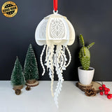 Jellyfish - 3D Jellyfish Lantern File - 10.6x5" - Cricut File - LightBoxGoodMan - LightboxGoodman