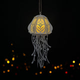 Jellyfish - 3D Jellyfish Lantern File - 10.8x4.5" - Cricut File - LightBoxGoodMan - LightboxGoodman