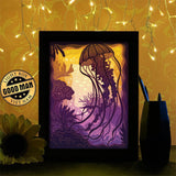 Jellyfish - Paper Cutting Light Box - LightBoxGoodman - LightboxGoodman