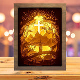 Jesus 1 - Paper Cutting Light Box - LightBoxGoodman