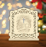 Jesus 1 - Pop-up Light Box File - Cricut File - LightBoxGoodMan - LightboxGoodman