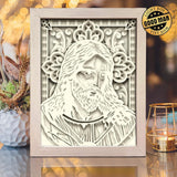 Jesus 10 – Paper Cut Light Box File - Cricut File - 8x10 inches - LightBoxGoodMan - LightboxGoodman