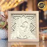 Jesus 10 – Square Paper Cut Light Box File - Cricut File - 8x8 inches - LightBoxGoodMan - LightboxGoodman