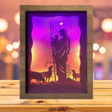 Jesus 2 - Paper Cutting Light Box - LightBoxGoodman - LightboxGoodman