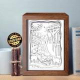 Jesus 3 – Paper Cut Light Box File - Cricut File - 20x26cm - LightBoxGoodMan - LightboxGoodman