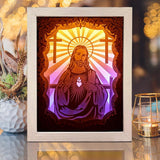 Jesus 6 – Paper Cut Light Box File - Cricut File - 20x26cm - LightBoxGoodMan - LightboxGoodman