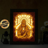 Jesus 6 – Paper Cut Light Box File - Cricut File - 20x26cm - LightBoxGoodMan - LightboxGoodman