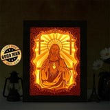 Jesus 6 – Paper Cut Light Box File - Cricut File - 20x26cm - LightBoxGoodMan - LightboxGoodman