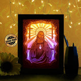 Jesus 6 - Paper Cutting Light Box - LightBoxGoodman - LightboxGoodman