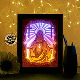 Jesus 6 - Paper Cutting Light Box - LightBoxGoodman - LightboxGoodman