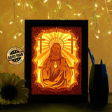 Jesus 6 - Paper Cutting Light Box - LightBoxGoodman - LightboxGoodman