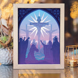 Jesus 7 – Paper Cut Light Box File - Cricut File - 20x26cm - LightBoxGoodMan - LightboxGoodman