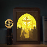 Jesus 7 – Paper Cut Light Box File - Cricut File - 20x26cm - LightBoxGoodMan - LightboxGoodman