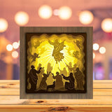 Jesus 8 - Paper Cutting Light Box - LightBoxGoodman