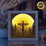 Jesus 9 – Paper Cut Light Box File - Cricut File - 8x8 inches - LightBoxGoodMan - LightboxGoodman