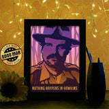 Jim Hopper - Paper Cutting Light Box - LightBoxGoodman - LightboxGoodman