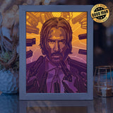 John Wick 2 – Paper Cut Light Box File - Cricut File - 20x26cm - LightBoxGoodMan - LightboxGoodman