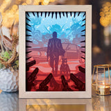 John Wick – Paper Cut Light Box File - Cricut File - 20x26cm - LightBoxGoodMan - LightboxGoodman