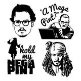 Johnny Depp - Cricut File - Svg, Png, Dxf, Eps - LightBoxGoodMan - LightboxGoodman