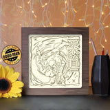 Judo - Paper Cutting Light Box - LightBoxGoodman - LightboxGoodman