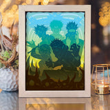 Jujutsu Kaisen - Paper Cut Light Box File - Cricut File - 20x26cm - LightBoxGoodMan - LightboxGoodman