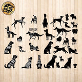 Just Dogs - Cricut File - Svg, Png, Dxf, Eps - LightBoxGoodMan - LightboxGoodman