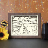 Kangaroo - Paper Cutting Light Box - LightBoxGoodman - LightboxGoodman