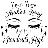 Keep Your Lashes Long- Cricut File - Svg, Png, Dxf, Eps - LightBoxGoodMan - LightboxGoodman