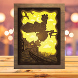 Kiki’s Delivery Service 2 - Paper Cutting Light Box - LightBoxGoodman - LightboxGoodman