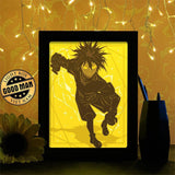 Killua - Paper Cutting Light Box - LightBoxGoodman - LightboxGoodman