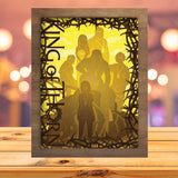 King Of Thorn - Paper Cutting Light Box - LightBoxGoodman