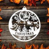 Kirigami Christmas 1 – Paper Cutting SVG Template files, 20x22 cm