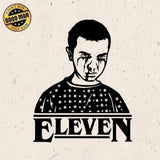 Kirigami Eleven (Stranger Things 4) – Paper Cutting SVG Template files - 18x22 cm - LightBoxGoodMan - LightboxGoodman