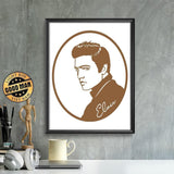 Kirigami Elvis Presley – Paper Cutting SVG Template files, 20x24 cm - LightboxGoodman