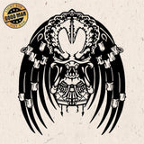 Kirigami Predator – Paper Cutting SVG Template files, 20x23cm - LightboxGoodman