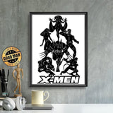 Kirigami X-Men 1 – Paper Cutting SVG Template files, 18.5x29 cm - LightboxGoodman