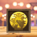 Kung Fu Panda - Paper Cutting Light Box - LightBoxGoodman